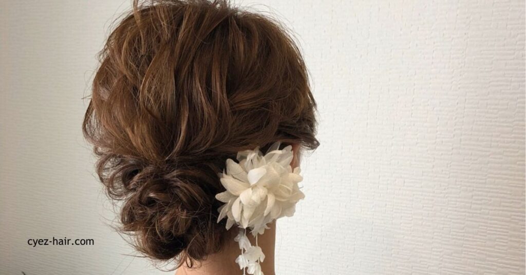 着物訪問着にぴったりのボブヘアスタイル完全ガイド 3 アクセサリーを活用したボブスタイル