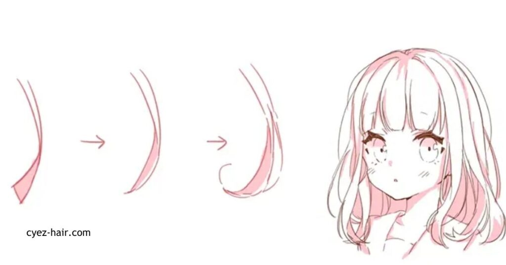 ヘアスタイルイラストの重要性と活用方法|最新トレンドから描き方まで解説 4 イラストでの描き方のポイント