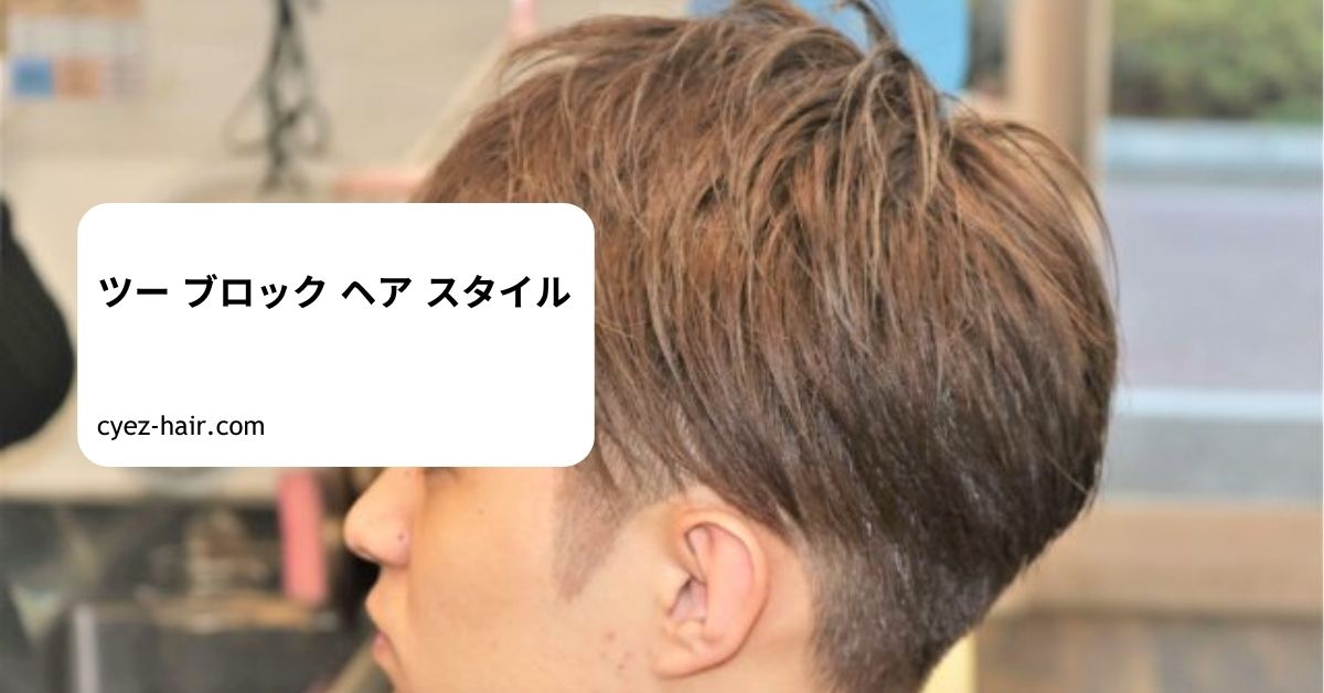 ツー ブロック ヘア スタイル