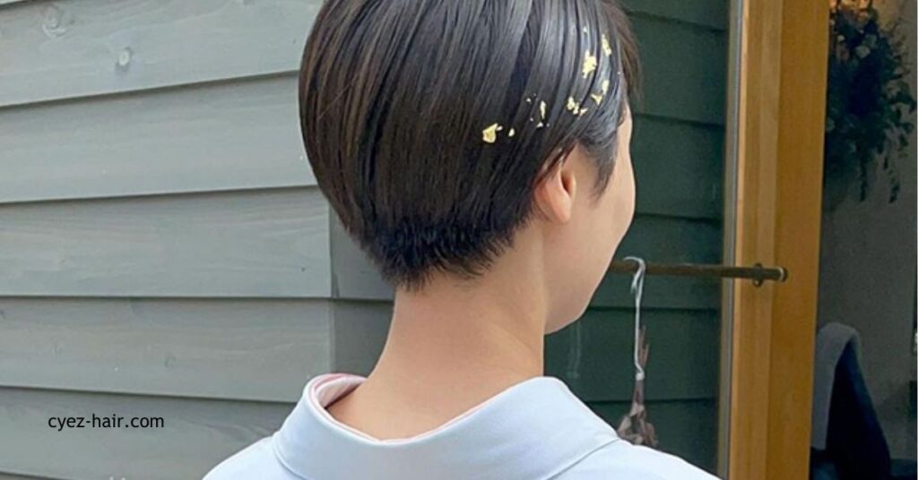 着物訪問着にぴったりのボブヘアスタイル完全ガイド 4 バレッタ