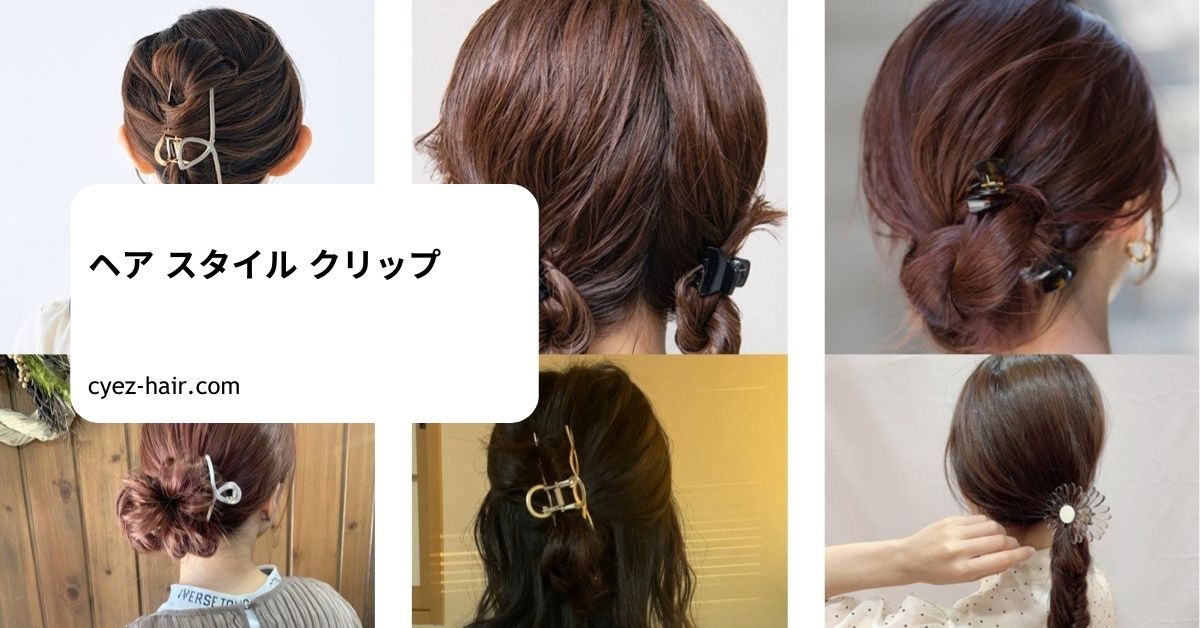 ヘア スタイル クリップ