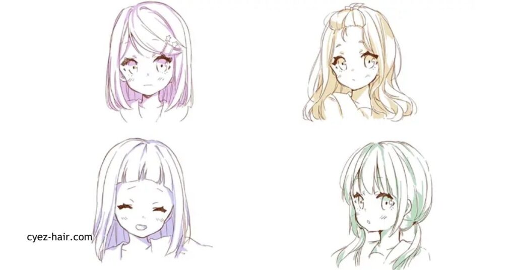 ヘアスタイルイラストの重要性と活用方法|最新トレンドから描き方まで解説 6 ヘアスタイルイラストの描き方