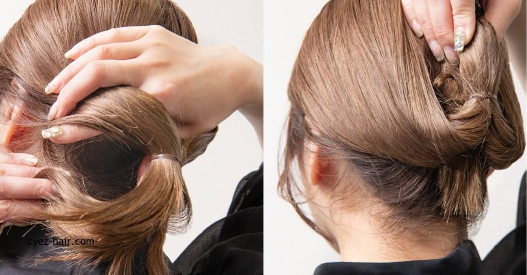 ヘアスタイルクリップの使用方法