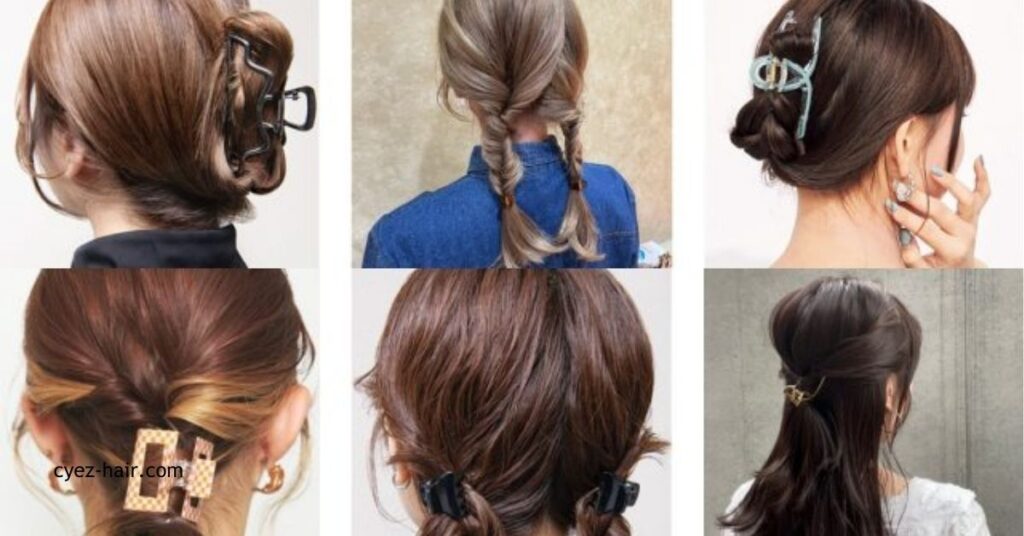 ヘアスタイルクリップの種類