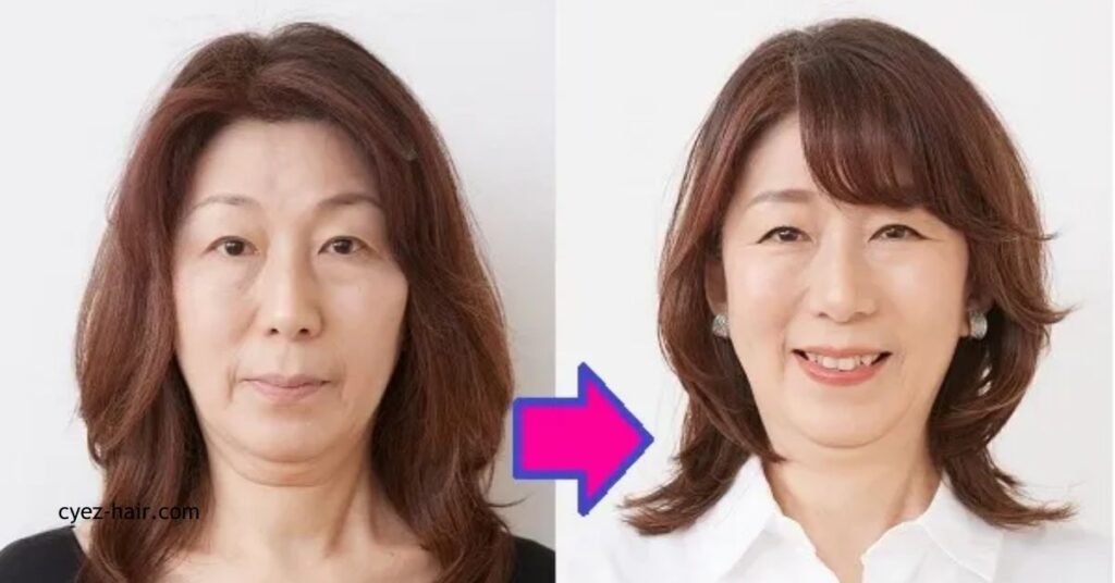 60代女性ヘアスタイル:エレガントさと実用性を兼ね備えた最新トレンド 4 レイヤーを活かしたスタイル