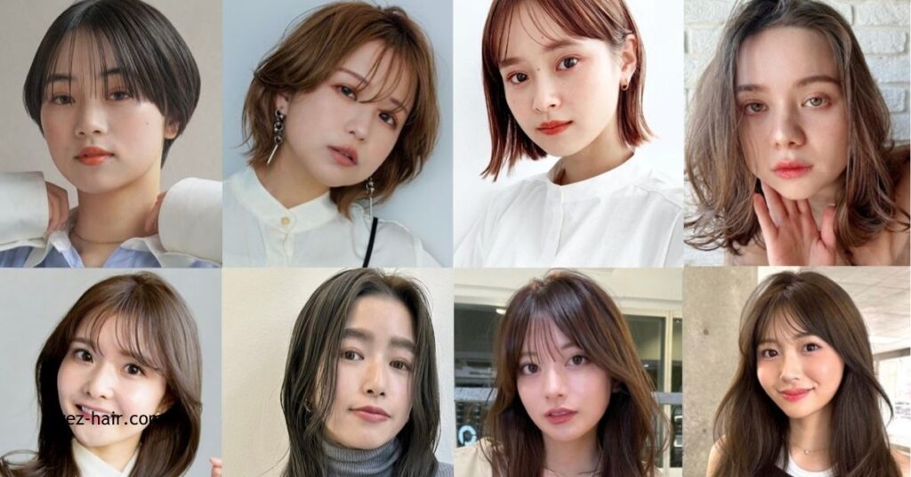 50代におすすめのヘアスタイルミディアム:顔型別&髪質別ガイド 2 丸顔に似合うスタイル
