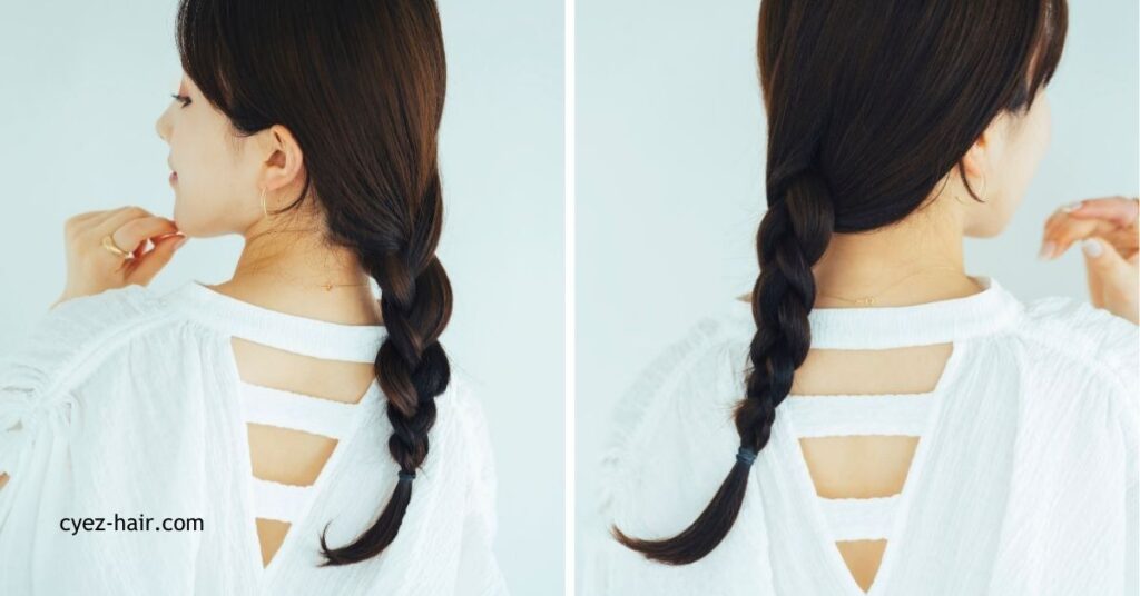 三つ編みヘアスタイル完全ガイド|種類、作り方、アレンジ法を徹底解説 5 基本的な三つ編みのやり方