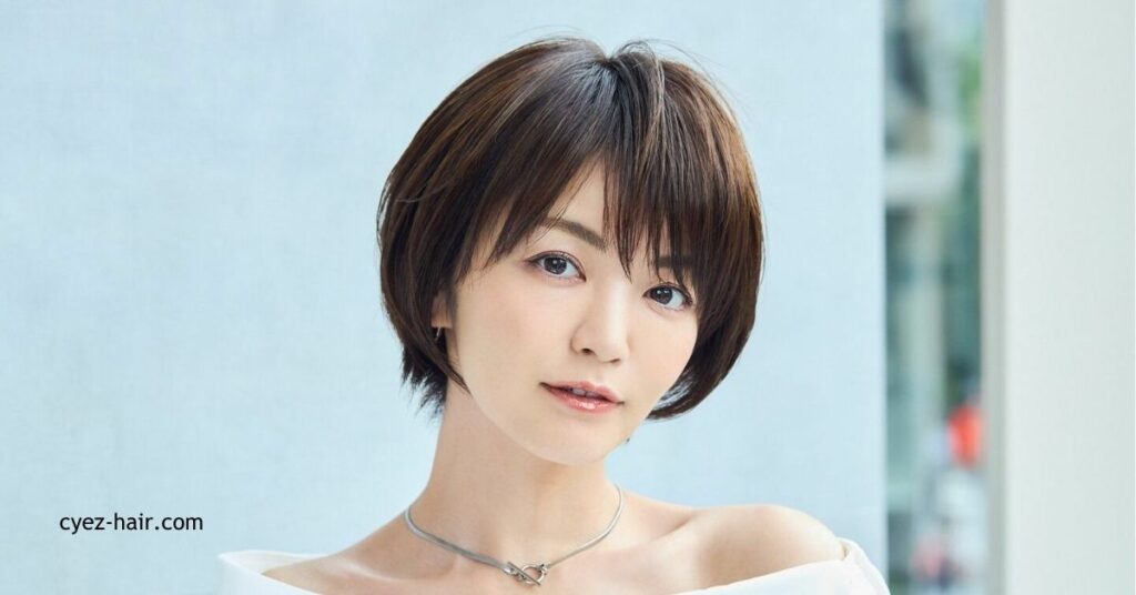 40代 ヘア スタイル ショート:自信を持てる最新トレンドとスタイリングガイド 4 直毛に最適なショートヘア