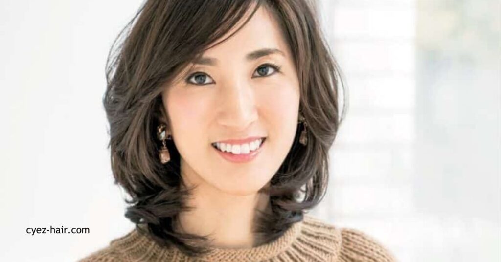 ヘアスタイル前髪斜めの魅力と最新アレンジ術|顔型別おすすめスタイル&ケア方法 5 面長顔におすすめの斜め前髪
