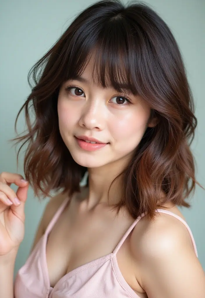 モード系ヘアスタイル25選｜個性を引き立てる最新ヘアカタログ - 10. ショートバング