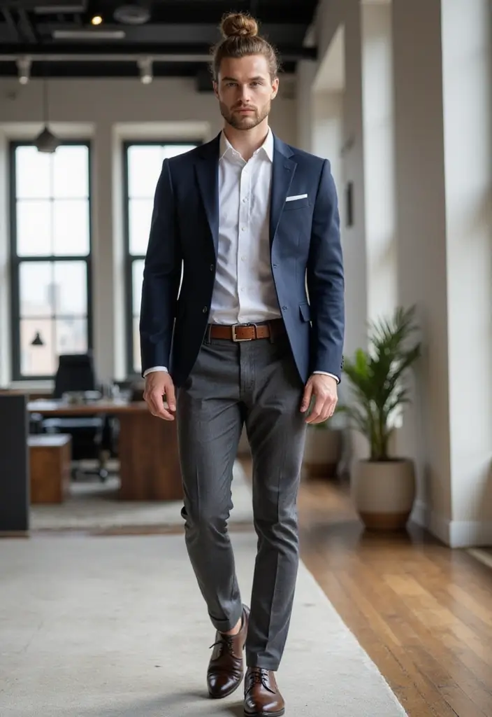 メンズ最新ヘアスタイル｜2025年注目の髪型25選 - 11. バン