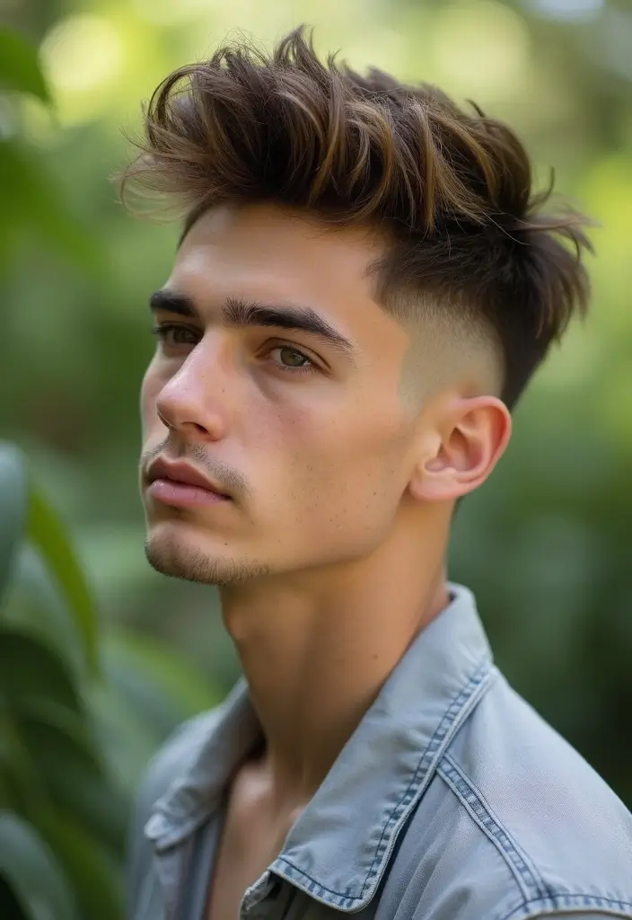 メンズヘアスタイル刈り上げ｜爽やかで男らしい25選 - 11. レイヤードスタイル