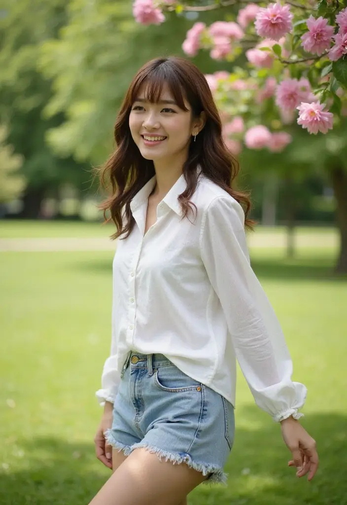 ヘアスタイル前髪あり30選｜若見えする人気デザイン集 - 11. ナチュラルなレイヤーバング