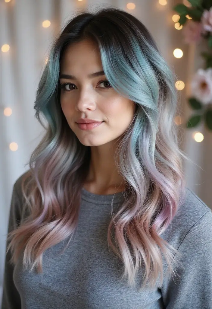 祭ヘアスタイル|華やかで映える髪型30選 14 祭ヘアスタイル|華やかで映える髪型30選 - 14. メッシュスタイル