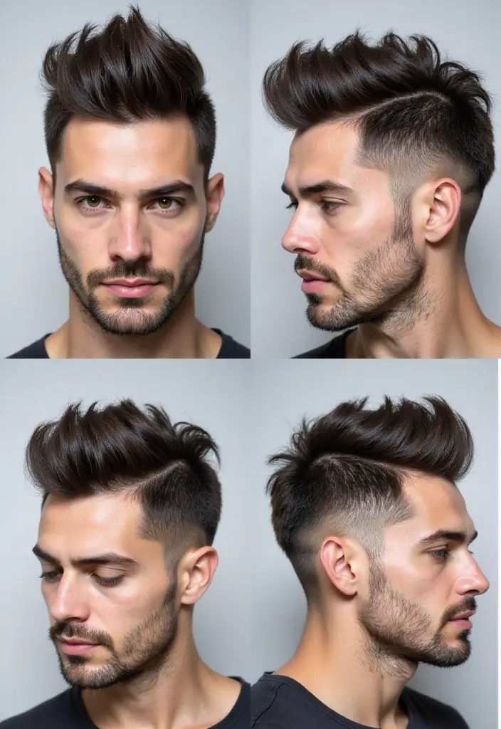 メンズヘアスタイル直毛25選｜硬い髪でも決まるおしゃれカット - 14. スパイキー