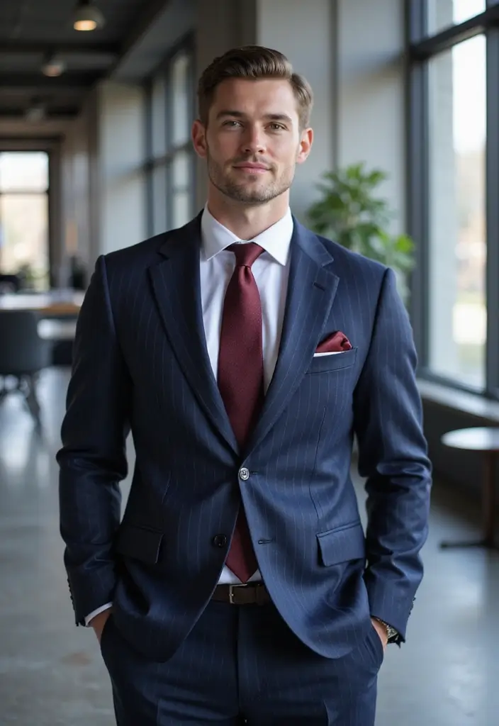 メンズ最新ヘアスタイル｜2025年注目の髪型25選 - 15. センター・パート