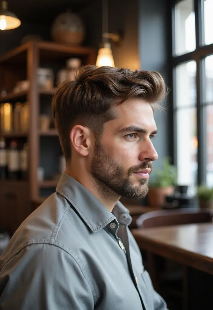 バリカンヘアスタイル25選｜セルフカットでもできる男前スタイル - 15. レイヤーショート