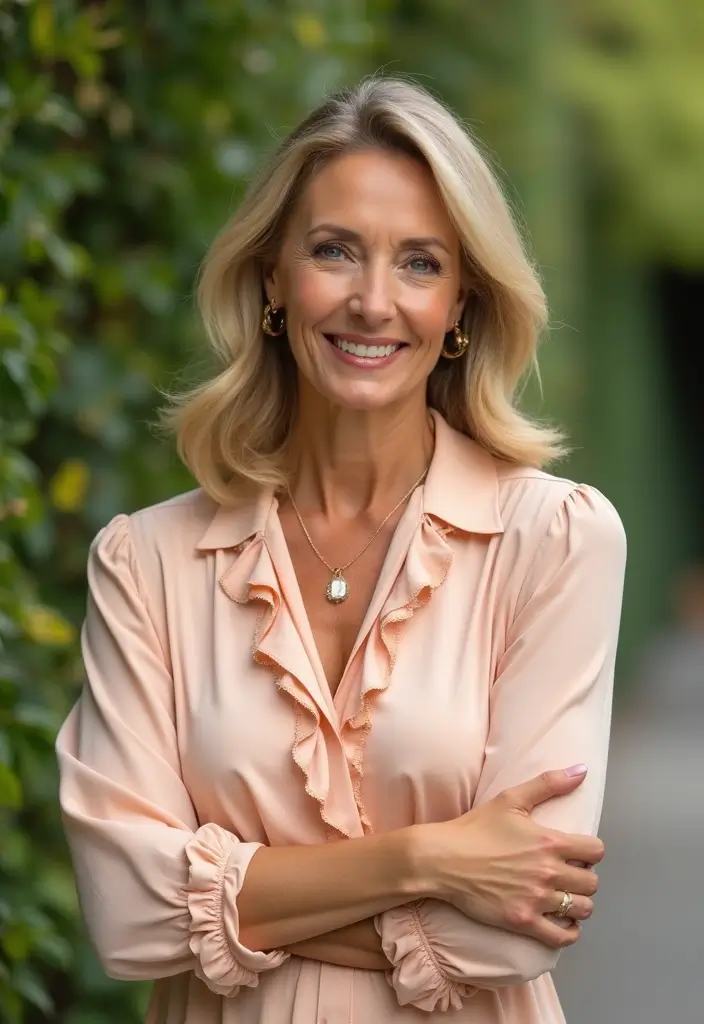 ヘアスタイル50代ショート｜似合う若見え髪型30選 - 16. 肌色に合ったカラー