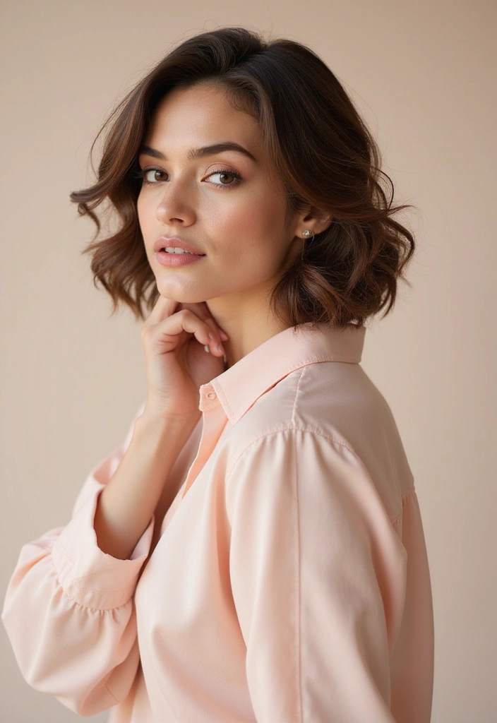 シニア薄毛ヘアスタイル25選｜自然にカバーできる大人の髪型 - 17. フェミニンなパーマスタイル