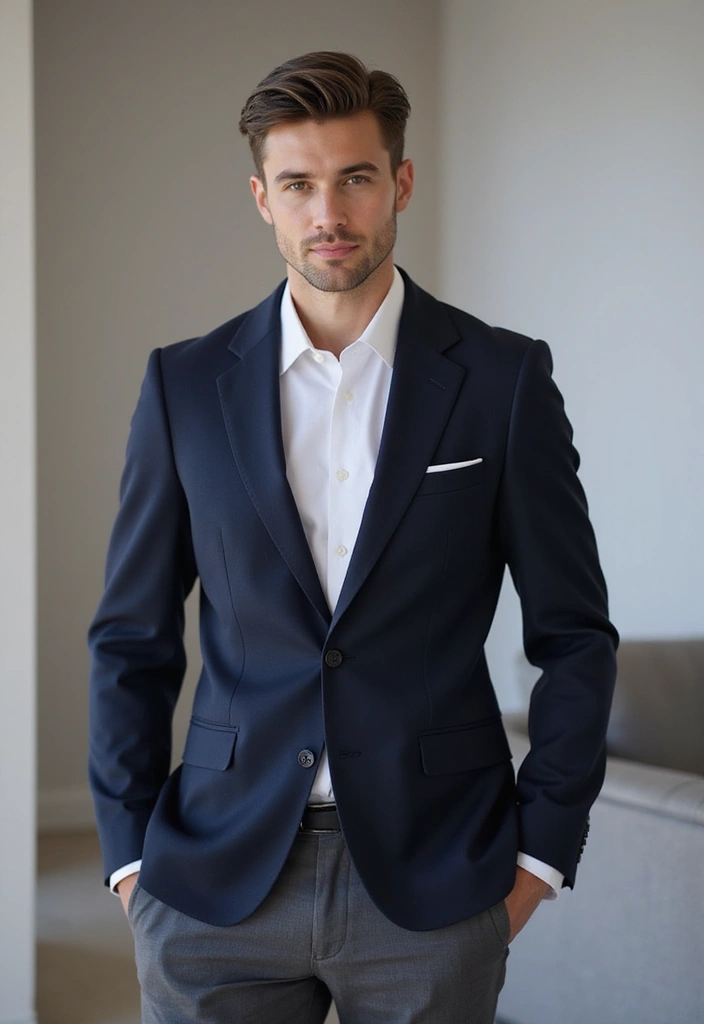 メンズヘアスタイル面長｜バランスよく見える30選 - 17. ストレートショート