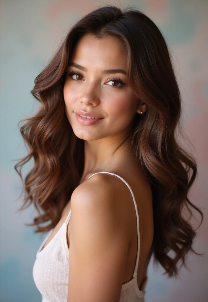 モデルヘアスタイル30+選｜ファッション誌風のおしゃれアレンジ集 - 18. セミロングのパーマ