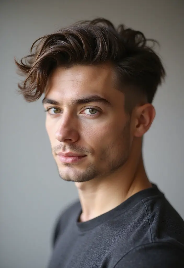 メンズヘアスタイル刈り上げ｜爽やかで男らしい25選 - 18. ウェーブスタイル