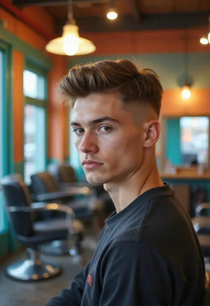 バリカンヘアスタイル25選｜セルフカットでもできる男前スタイル - 19. スポーティカット