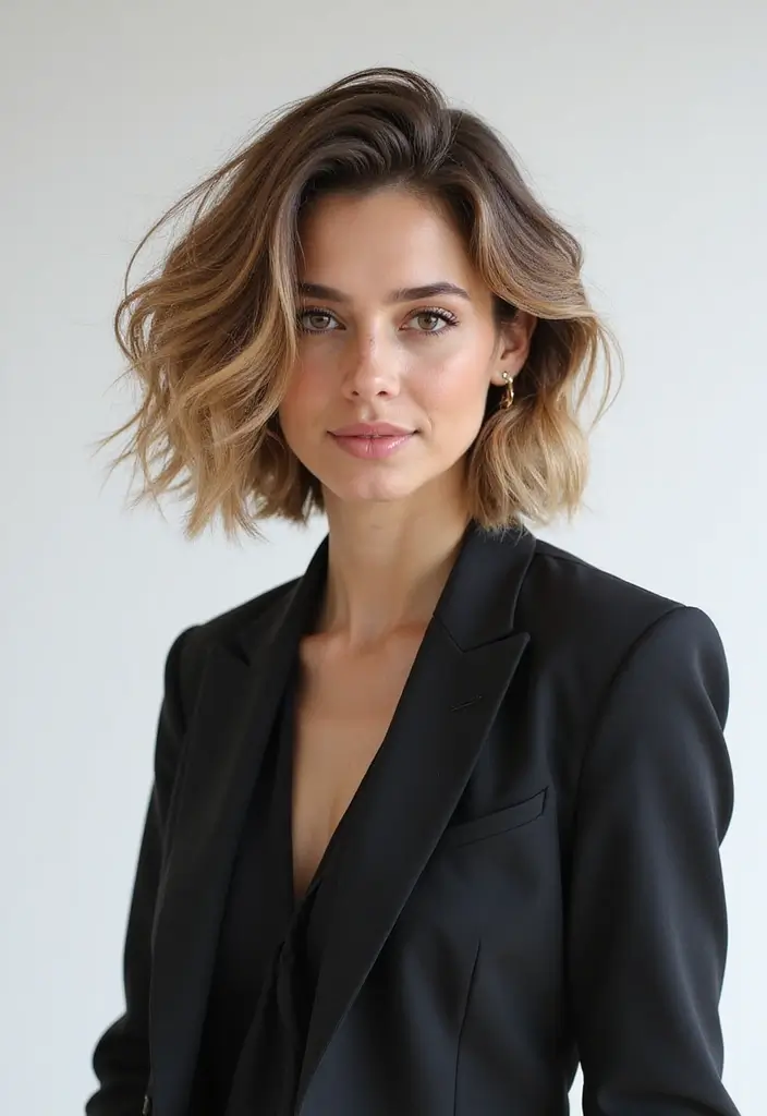 ヘアスタイルイメージ｜印象が変わるおすすめ30選 - 19. ボブのテクスチャーアレンジ
