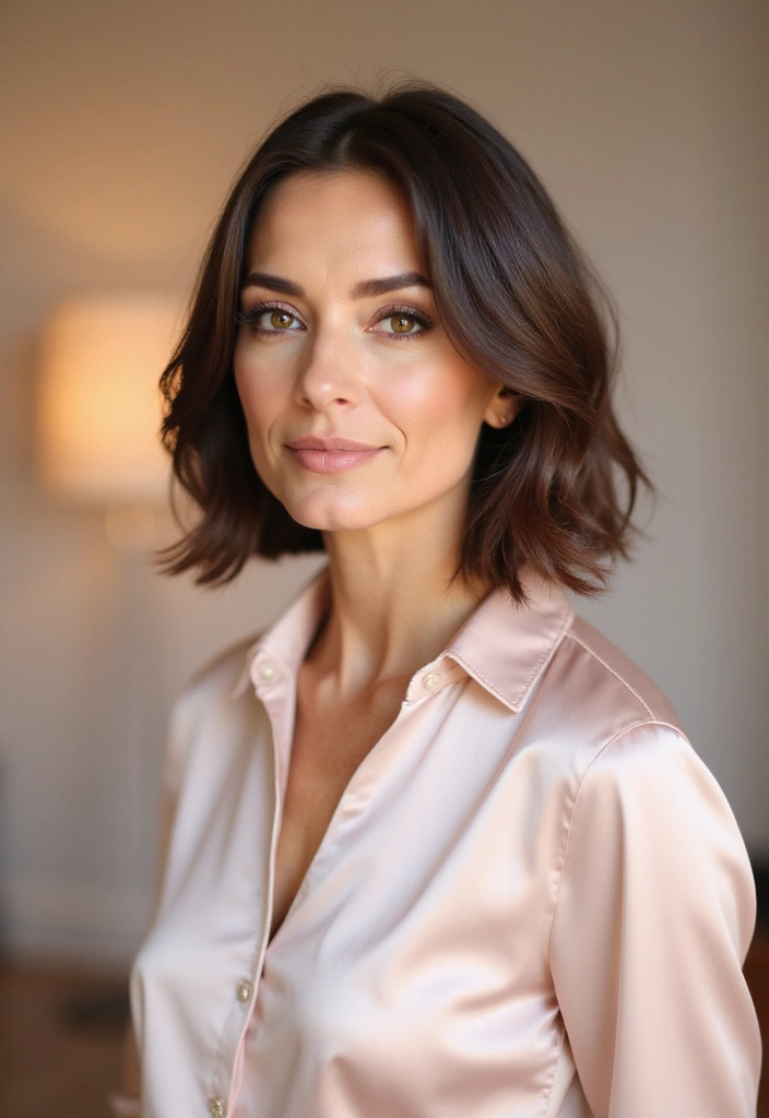 ヘアスタイル50代ショート｜似合う若見え髪型30選 - 1. クラシックボブ