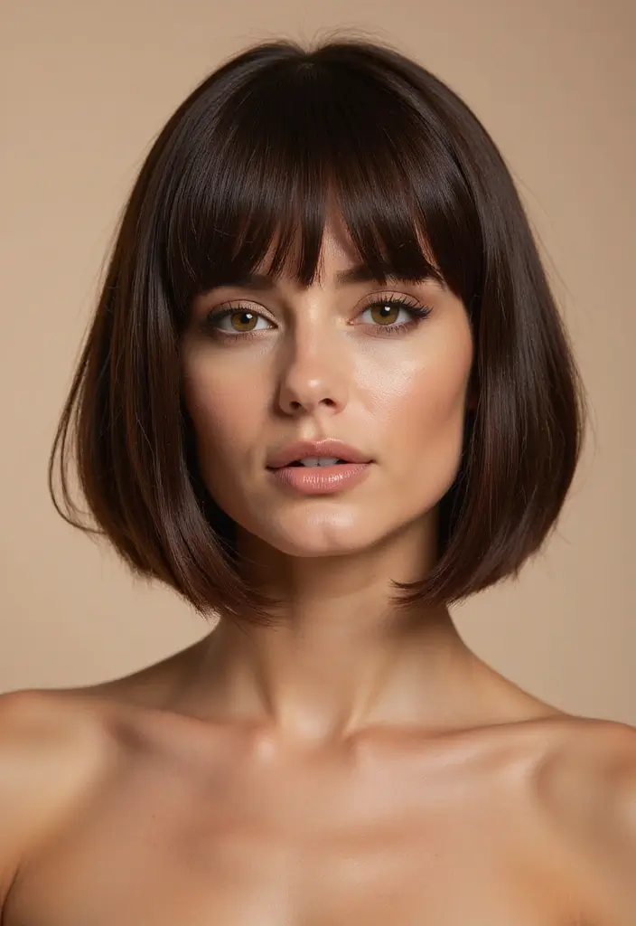 ボブヘアスタイル｜小顔見えする人気の25選 - 1. クラシックボブ