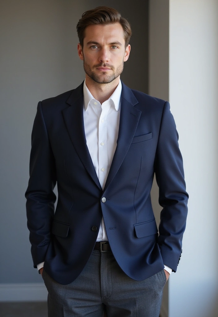 メンズヘアスタイル面長｜バランスよく見える30選 - 1. クラシックショート