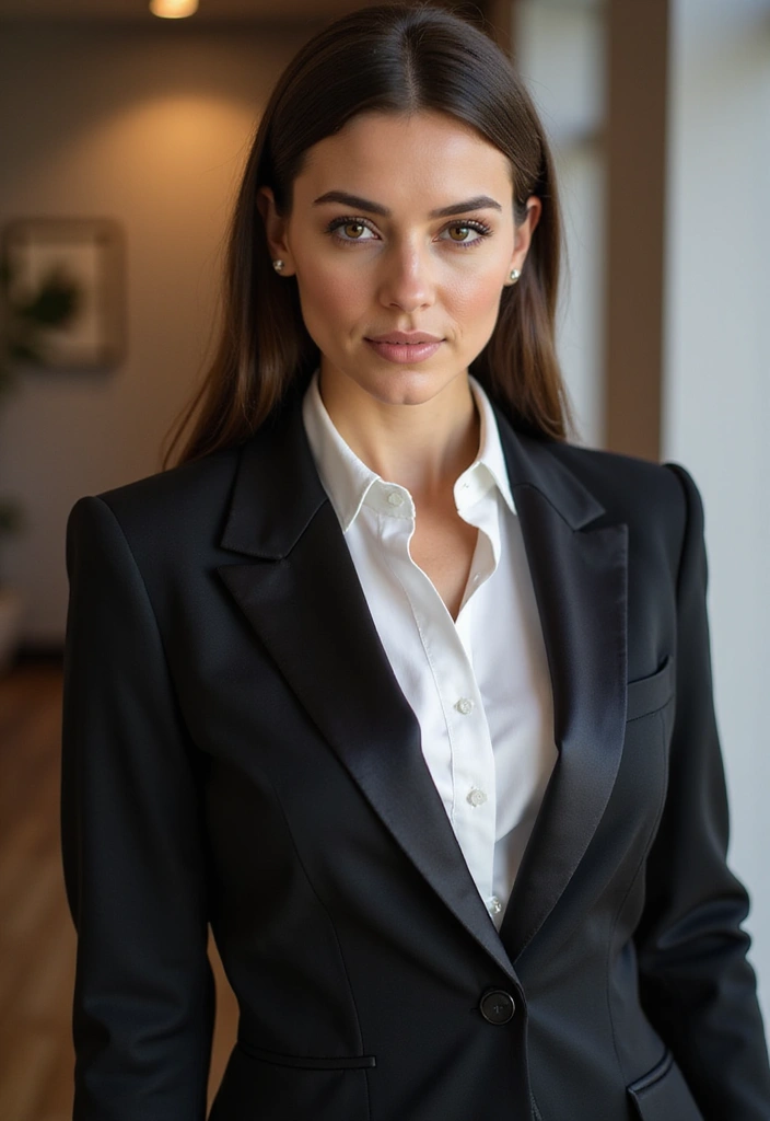 縮毛ヘアスタイル25選｜大人可愛いストレートアレンジ集 - 20. ストレート×エレガント