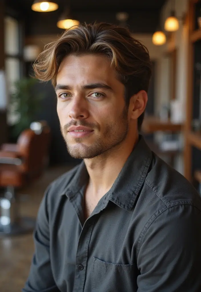 バリカンヘアスタイル25選｜セルフカットでもできる男前スタイル - 21. ソフトパート