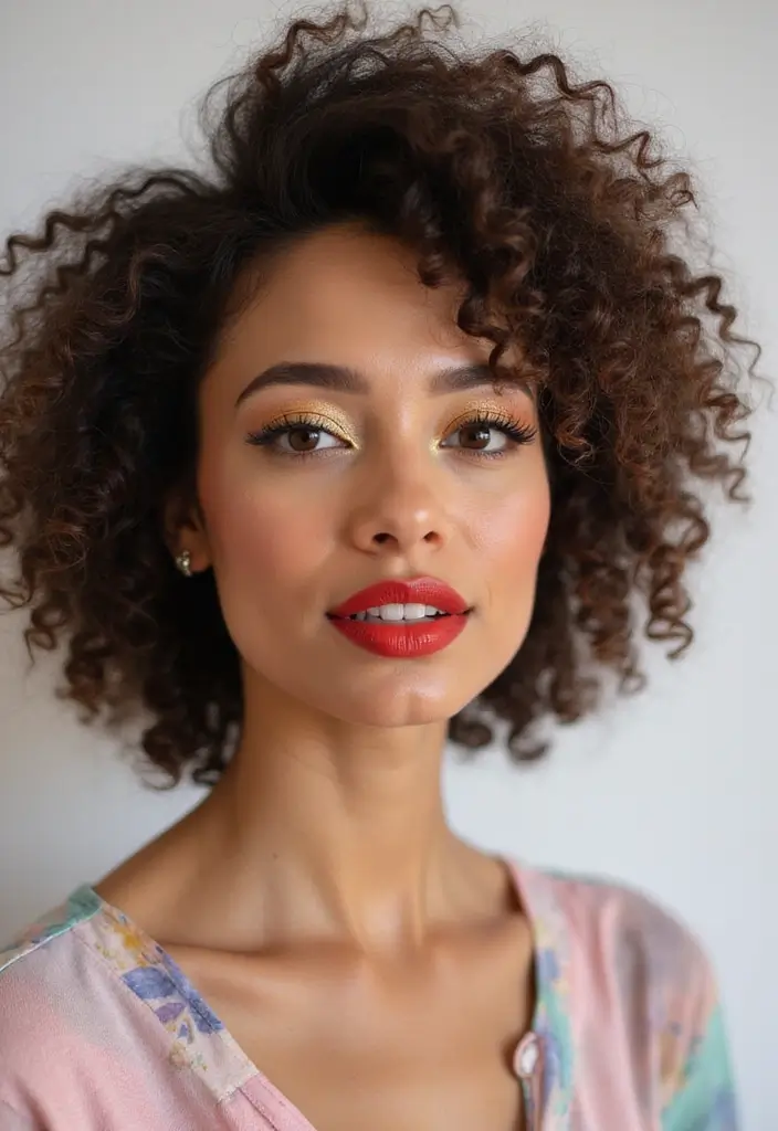 薄毛女性ヘアスタイル｜ボリュームアップが叶う30選 - 21. 髪型に合わせたメイクのコツ