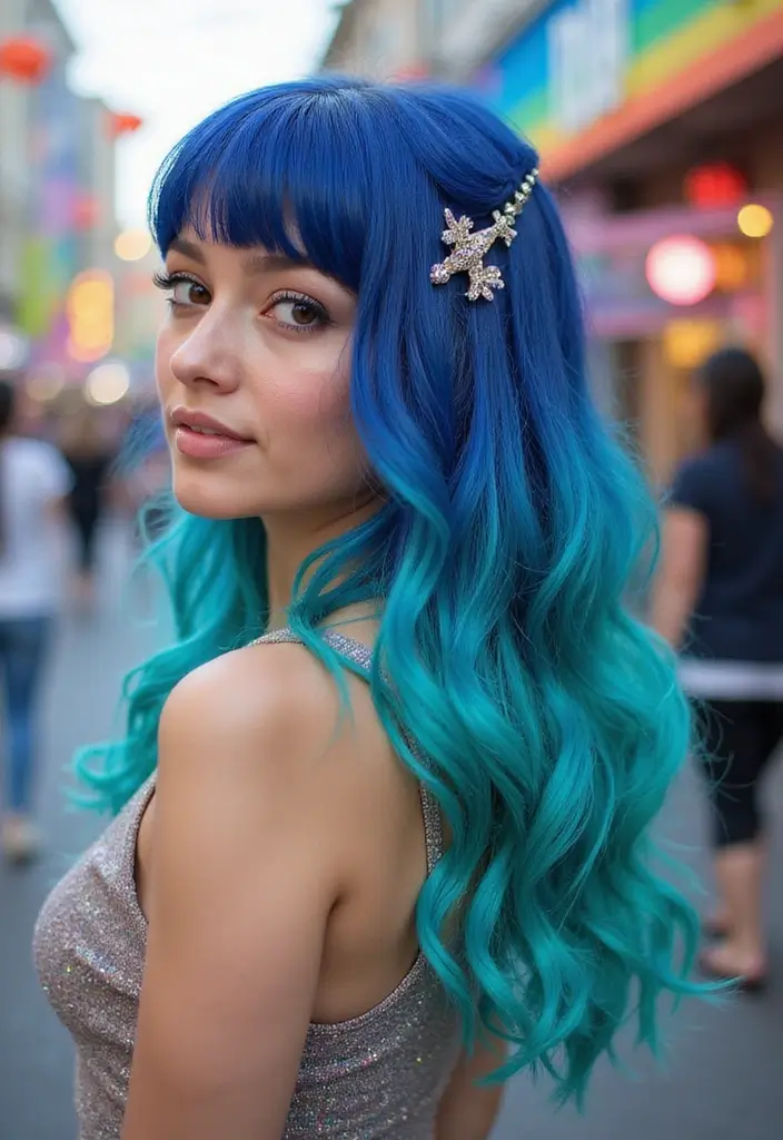 ヘアスタイル前髪あり30選｜若見えする人気デザイン集 - 22. グラデーションバング