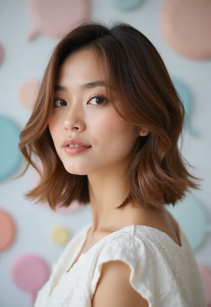 ボブヘアスタイル｜小顔見えする人気の25選 - 24. サークルボブ