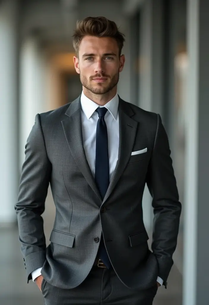 メンズ最新ヘアスタイル｜2025年注目の髪型25選 - 25. オールバック