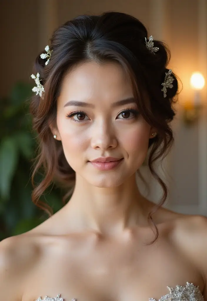 ヘアスタイルセンターパート30選｜小顔効果もある大人の髪型集 - 27. レイヤードアップスタイル