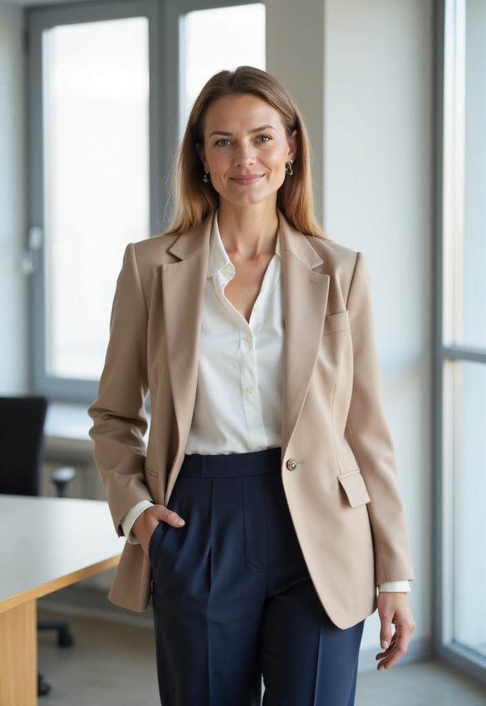 ヘアスタイル50代ショート｜似合う若見え髪型30選 - 29. センターpart