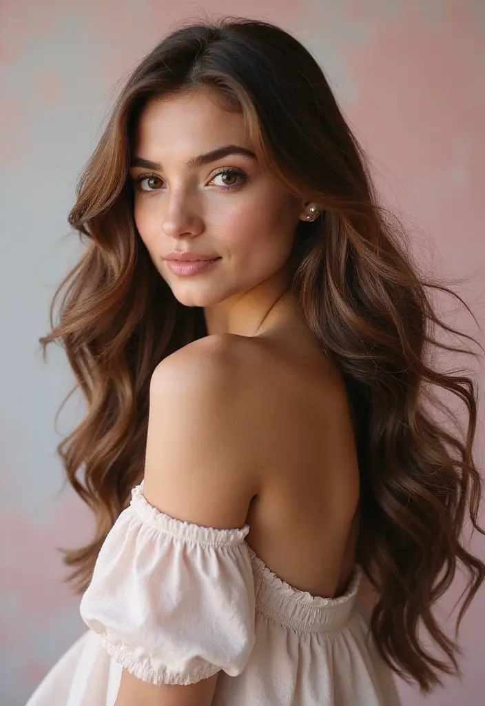 モデルヘアスタイル30+選｜ファッション誌風のおしゃれアレンジ集 - 2. ゆるふわロングヘア