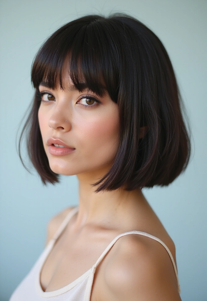 45歳ヘアスタイル｜若々しく見える大人の髪型25選 - 2. ボブスタイル