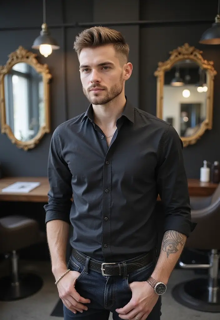 バリカンヘアスタイル25選｜セルフカットでもできる男前スタイル - 2. アンダーカット