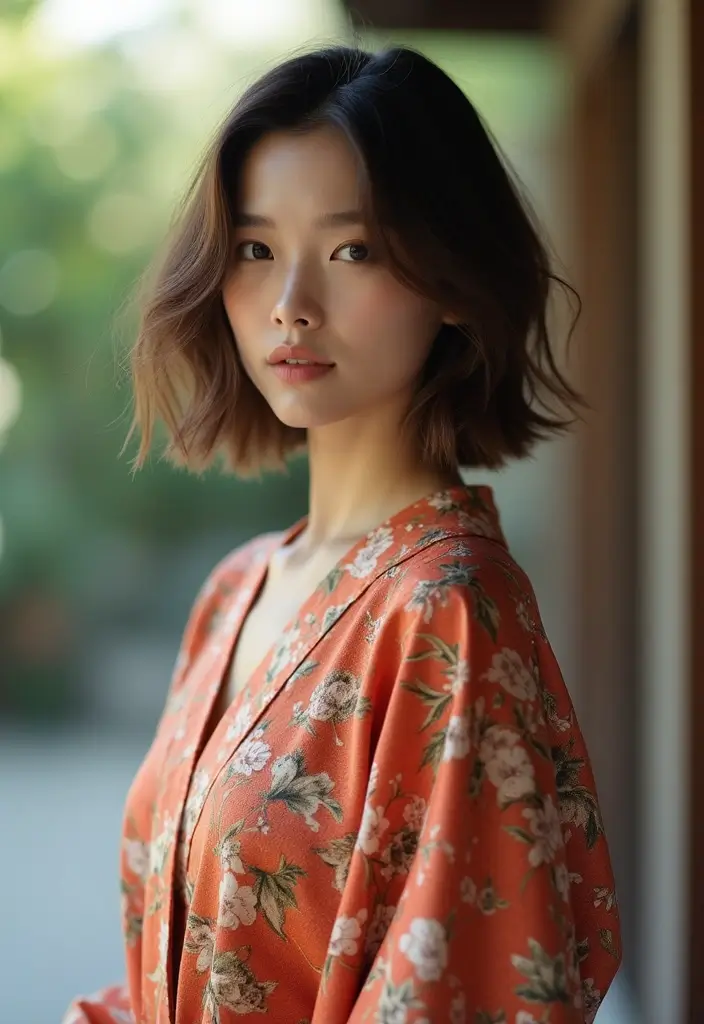 着物ヘアスタイルボブ訪問着｜和装に映える髪型30選 - Conclusion
