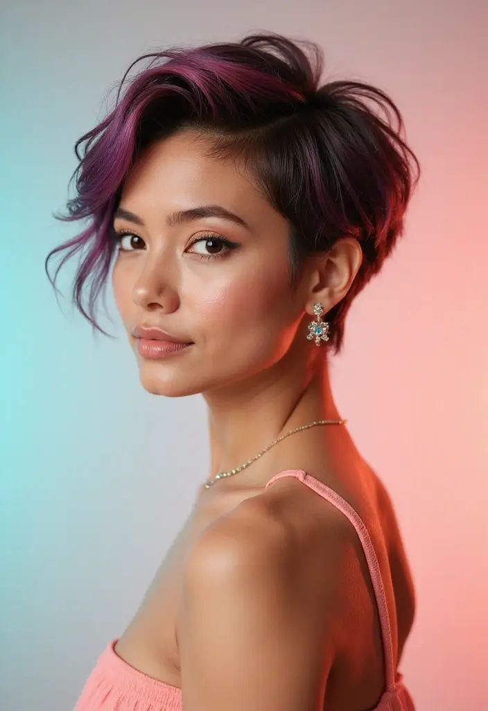 モード系ヘアスタイル25選｜個性を引き立てる最新ヘアカタログ - 3. ピクシーカット