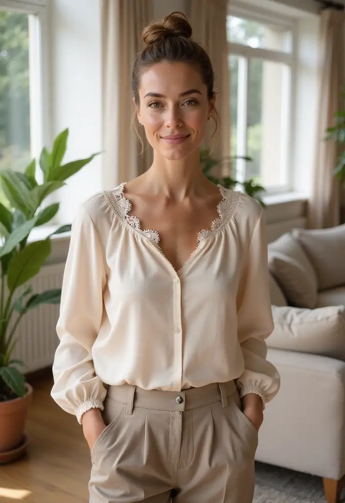 40代ヘアスタイルロング30+選｜大人女性の艶感ある髪型まとめ - 5. お団子ヘア