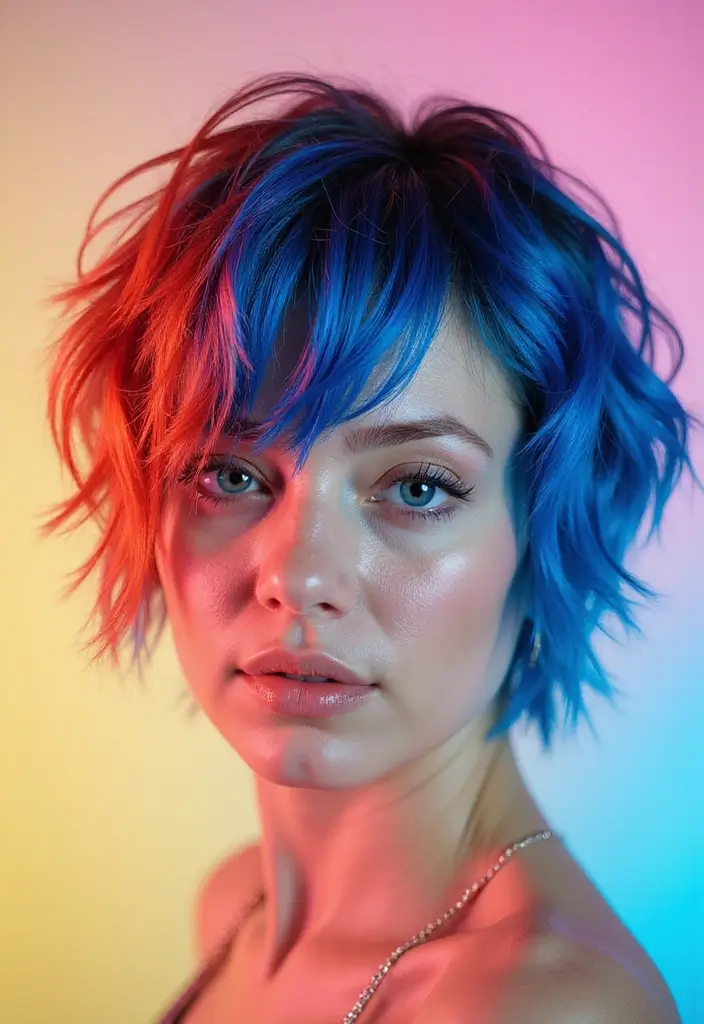 モード系ヘアスタイル25選｜個性を引き立てる最新ヘアカタログ - 5. ハイライトショートヘア