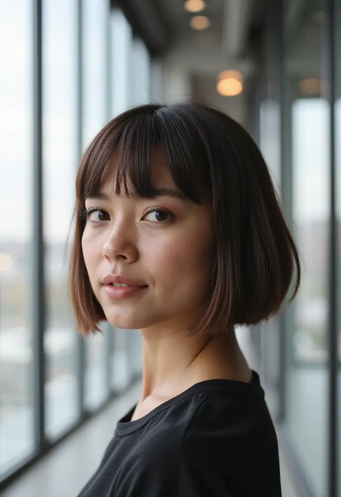 45歳ヘアスタイル｜若々しく見える大人の髪型25選 - 6. ショートボブ