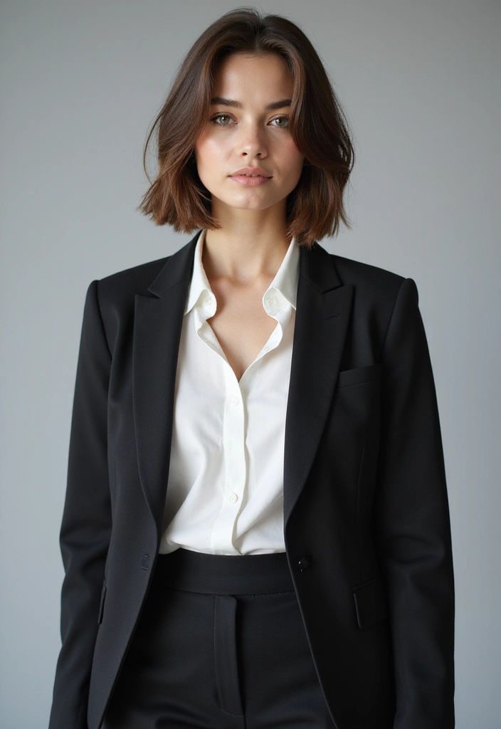 モード系ヘアスタイル25選｜個性を引き立てる最新ヘアカタログ - 6. ストレートショート