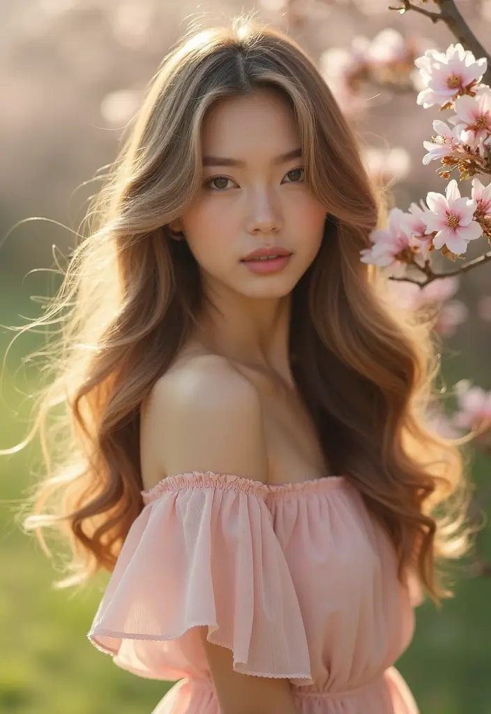 ヘアスタイルミディアム50代｜若見えする大人女性の髪型30選 - 28. スウィートロング