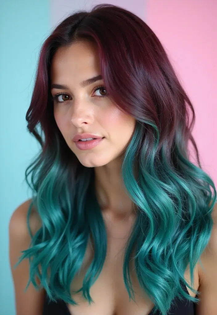 45歳ヘアスタイル｜若々しく見える大人の髪型25選 - 7. 髪色のトリンドル